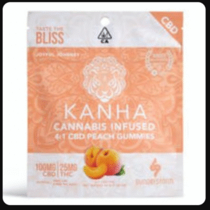 4:1 Peach [10pk] (100mg CBD/25mg THC)