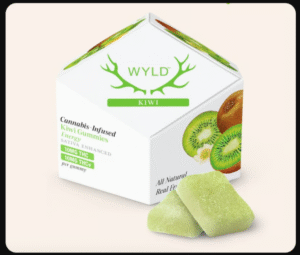 Kiwi 1:1 THCv + Sativa Enhanced Gummies | 100mg THC:100mg THCv