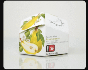 Pear 1:1 CBG + Hybrid Enhanced Gummies | 100mg THC:100mg CBG