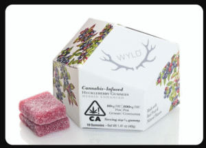 Huckleberry Hybrid Enhanced Gummies | 100mg THC