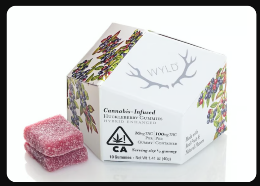 Huckleberry Hybrid Enhanced Gummies | 100mg THC